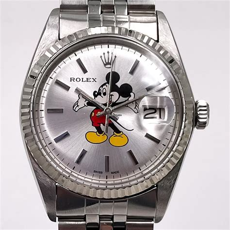 mickey mouse rolex price|rolex 6694 for sale.